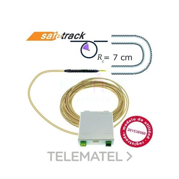 KIT LATIGUILLOS DX A2 ROSETA + 2 ADAPTADOR SC/APC SAFETRACK CPR-DCA MARFIL 25m