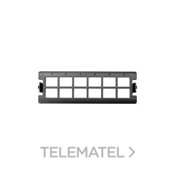 PANEL FRONTAL PARA BANDEJA ODFK-X PARA 12 SC SX/ LC DX