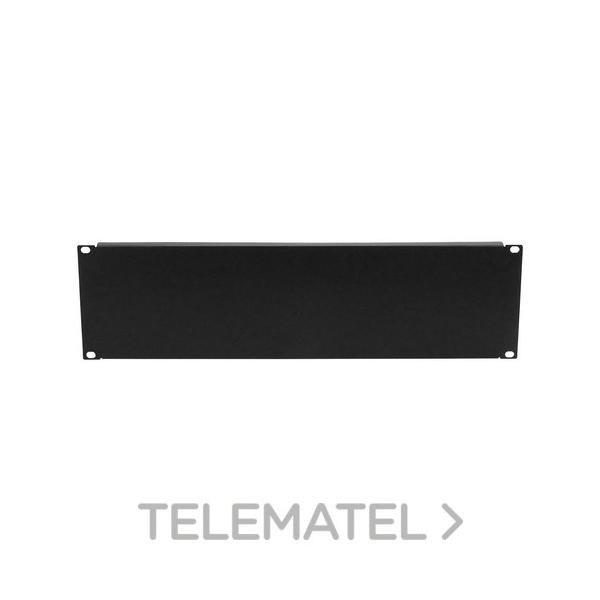 PANEL CIEGO 19" 3U METAL PARA ATORNILLAR