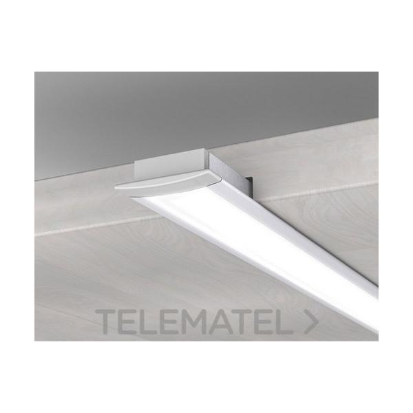 PERFIL PARA EMPOTRAR TSL-E8 BLANCO MATE