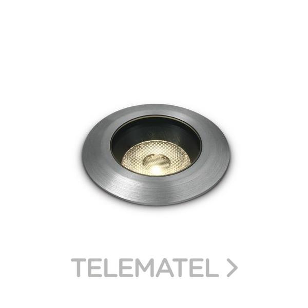 EMPOTRABLE IP67 INGROUND COB LED 3W WW 38deg 24V DC DIMMABLE DARK LIGHT ALUMINIO