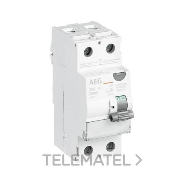 DIFERENCIAL RCCB/FP CLASE-AC 4P 25A 30mA