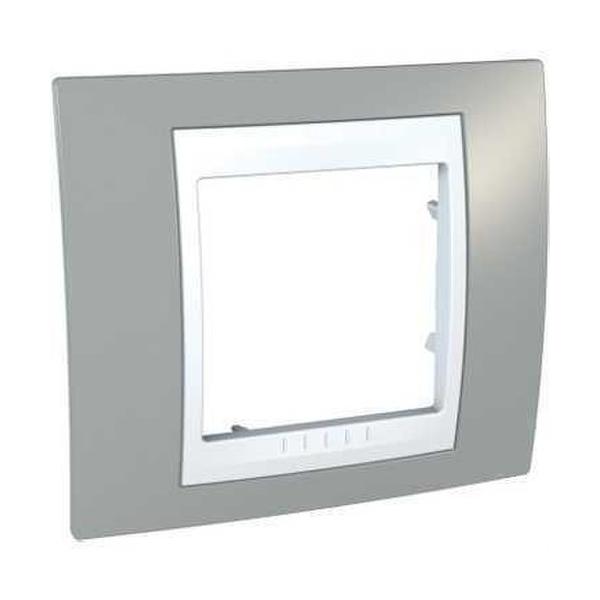 MARCO SERIE ÚNICA PLUS CON 1 ELEMENTO BLANCO POLAR/GRIS NIEBLA