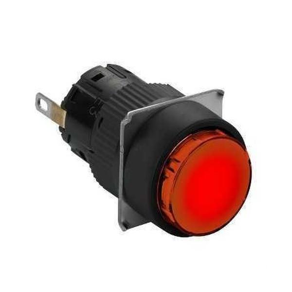 PILOTO REDONDO ROJO LED 12V