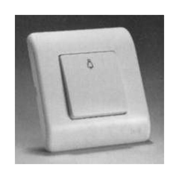 PULS.LUZ C/PLACA ANCHA SOL-TEIDE BL.