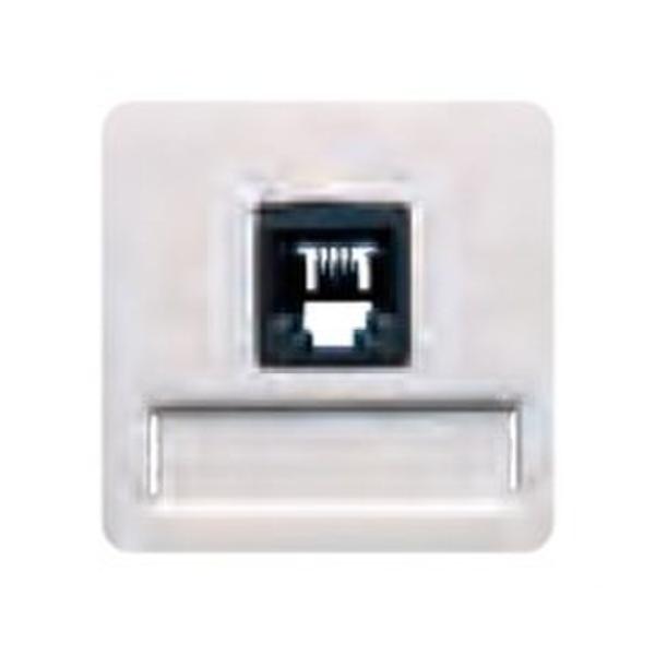 TOMA CTR.H 8 VÍAS RJ45 BG TP.An P/PL.BJC SOL 1 EL.