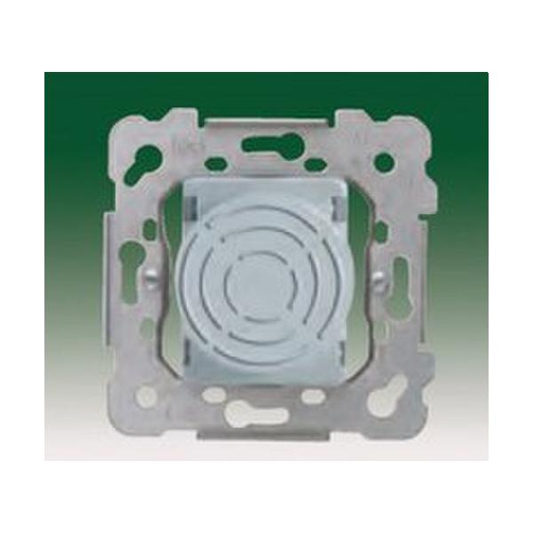 ZUMBADOR 230V SERIE CORAL CON REGULACIÓN EN NEGRO