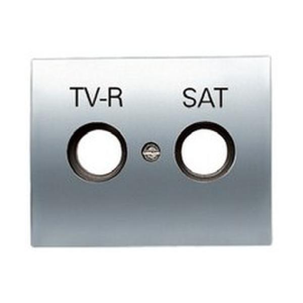 TAPA TOMA TV-R/SAT OLAS GRIS ARTICULO