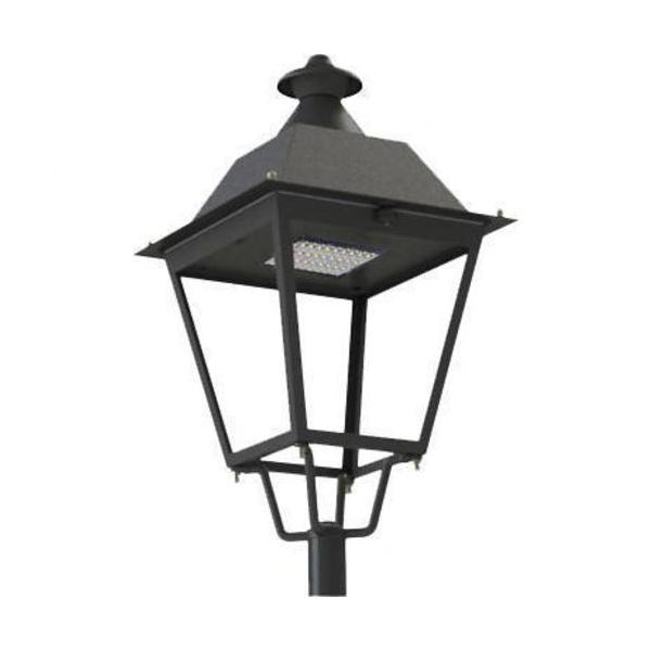 LUMINARIA VILLA COMET LED 60W 4000K 90-305V 7200lm NEGRO