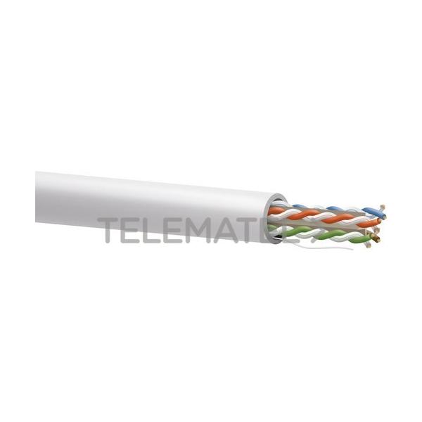 CABLE Cat6 U/UTP BC 23AWG CPR-DCA,s2,d2,a2 I.BL(BOB.500m)