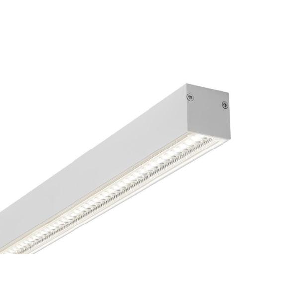 LUMINARIA PFL.EYRE 6000lm CRI: 80 4000K 90° DF.LENTE PMMA STD.BL 1686x50x50mm