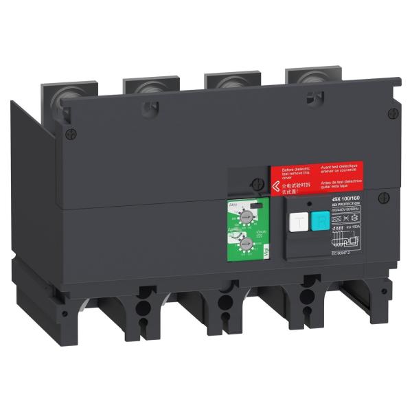 MÓDULO DE PROTECCIÓN DIFERENCIAL AUXILIAR VIGI NSX100/160 4P 220-440VCA 0,03-10A