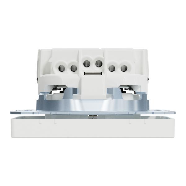 Schuko completo D-Life Blanco Mate