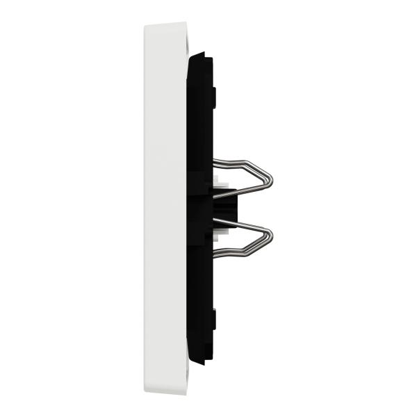 Tecla simple D-Life Blanco Mate