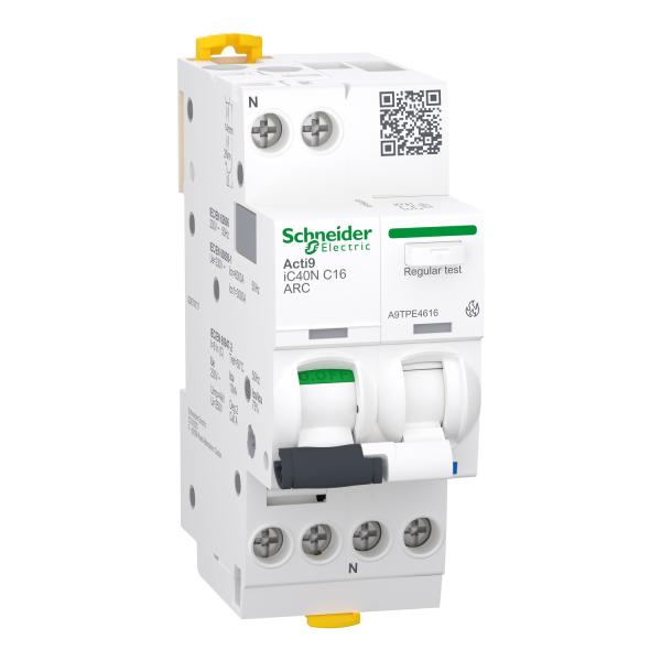 Interruptor con Detección de Arco Eléctrico Acti9 iC40N ARC