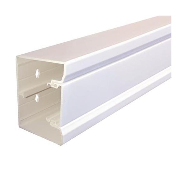 CANAL GBD PORTAMECANISMOS DE PVC 50x85mm BLANCO RAL9016