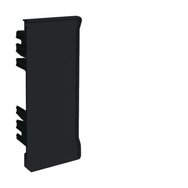TAPA FINAL PARA CANAL GBD 50x130mm NEGRO RAL9011