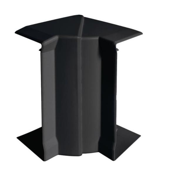 ÁNGULO INTERIOR VARIABLE PARA CANAL GBD 50x130mm NEGRO RAL9011