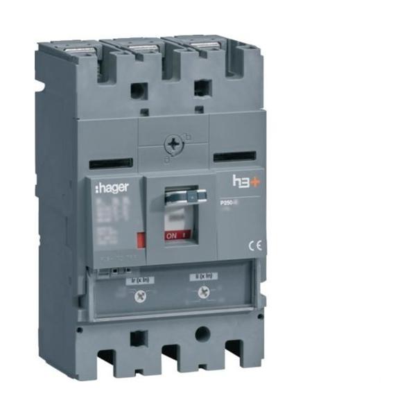 INTERRUPTOR AUTOMTICO DE CAJA MOLDEADA h3+ P250 3P3D 250A 25kA REL TM