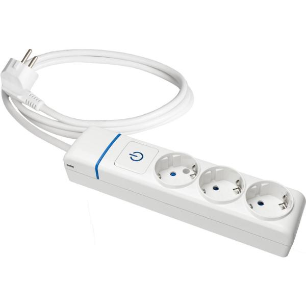 PROLONGADOR 3 T.2P+T,16A 250V,INT.LUMIN.1.5m CBL.H05VV-F 3G1,5mm