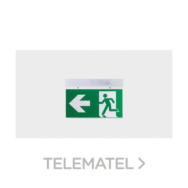 LUMINARIA DE EMERGENCIA BRICK L SN 600 1H P E 63 850 SALIDA DELANTE