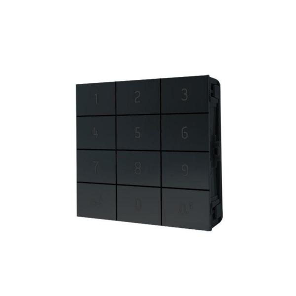MÓDULO TECLADO NUMÉRICO CON WIEGAND ULTRA ACABADO NEGRO
