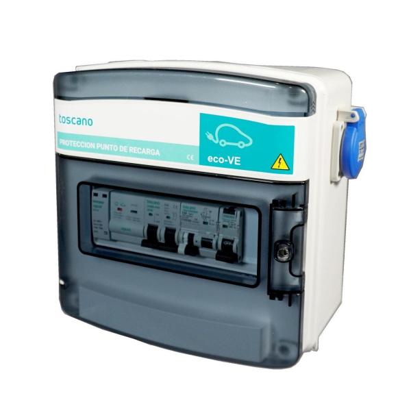 CUA.MDO.PROT.ECO-VE-PRO-2P32T15-S RCGA.VEHIC.ELECT.2x32A 230V AC PROT.SBT.TTA