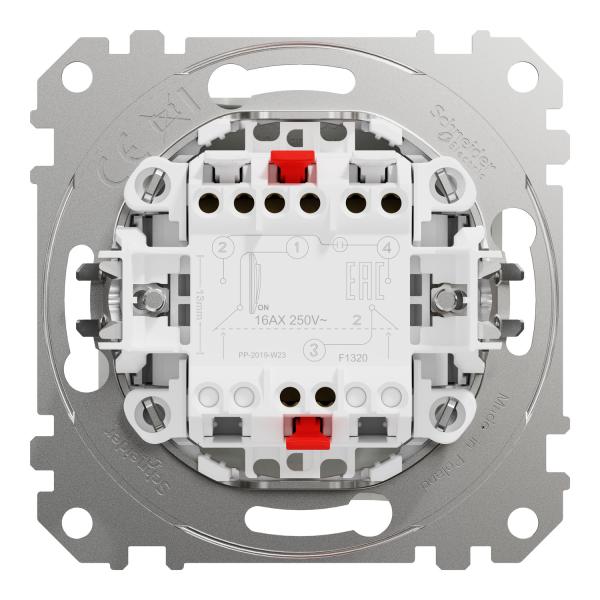 Sedna Interruptor bipolar  16AX  Blanco