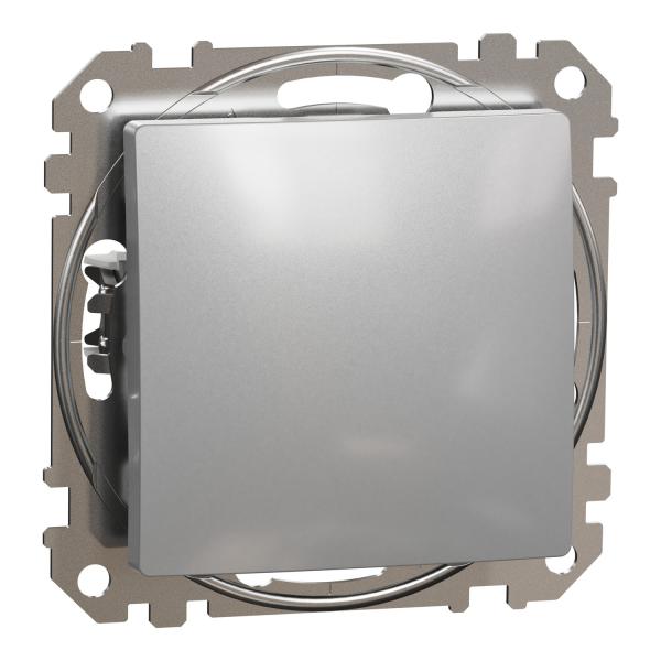 Sedna Interruptor  10AX Aluminio