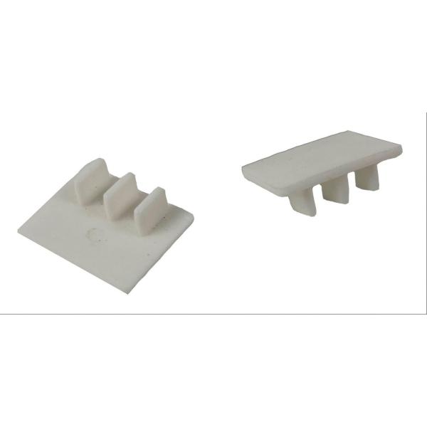 TAPA FINAL PARA PEINE DE CONEXIN TETRAPOLAR EN COLOR BLANCO (10u)