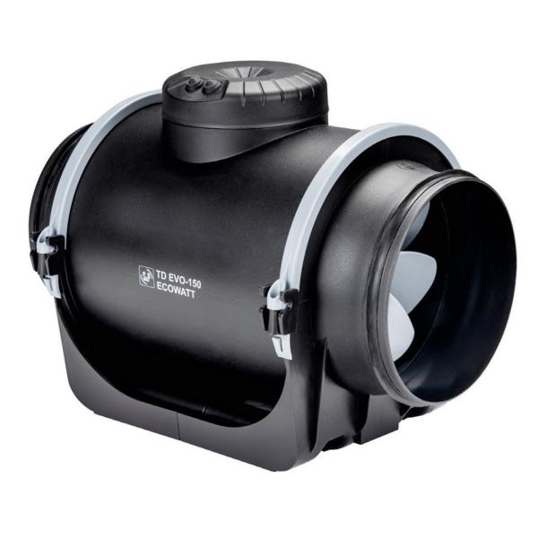 VENTILADOR HELICOCENTRFUGO TD EVO-200 PF ECOWATT PARA CONDUCTO