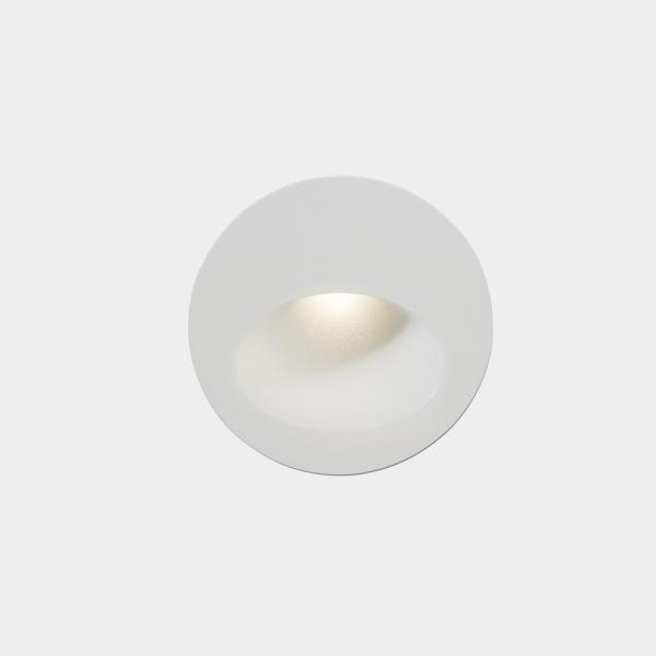 EMPOTRABLE DE PARED IP66 BAT ROUND OVAL LED 3 3000K 77lm BLANCO