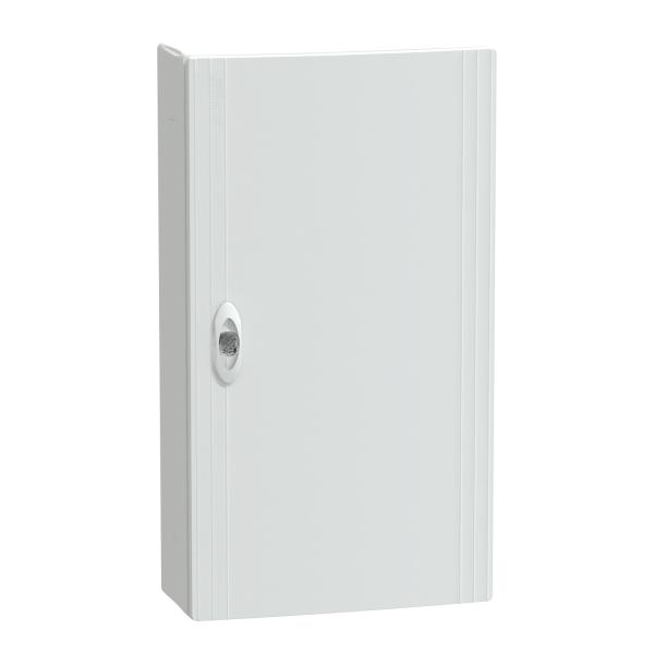 Envolvente modular, PrismaSeT XS, 3 Filas 13 Módulos , Superficie, Puerta Blanca