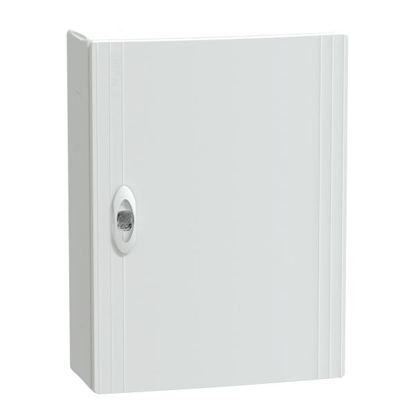 Envolvente modular, PrismaSeT XS, 2 Filas 13 Módulos , Superficie, Puerta Blanca