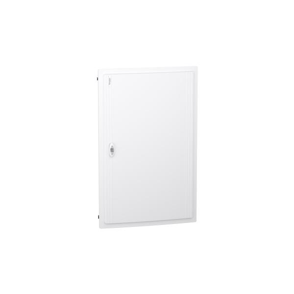 Envolvente modular, PrismaSeT XS, 24 Módulos 5 Filas, Empotrar, Puerta Blanca