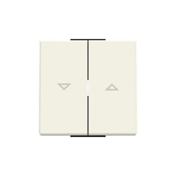 TECLA INTERRUPTOR PERSIANAS SERIE DE LUJO BLANCO ESSENCE