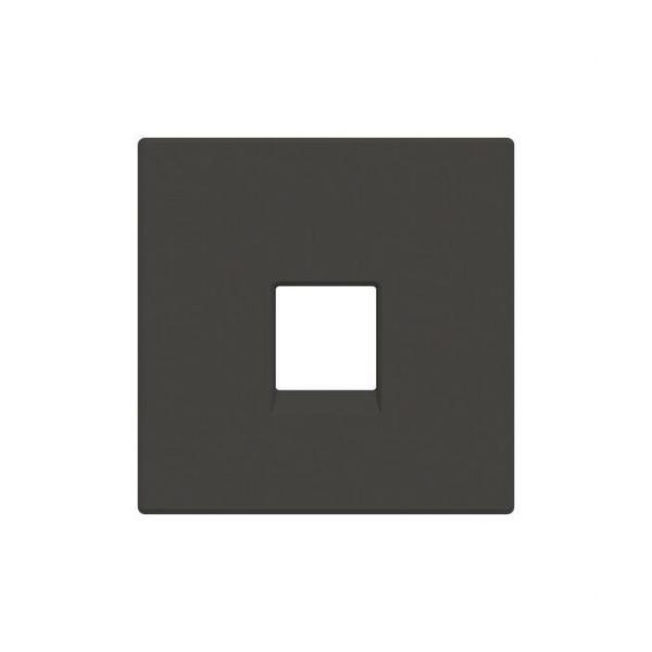 TAPA TOMA DE TELÉFONO / INFORMÁTICA SERIE DE LUJO NEGRO ESSENCE