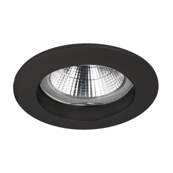EMPOTRABLE FIJO CIRCULAR NIX LC QPAR16 50W GU10 NEGRO