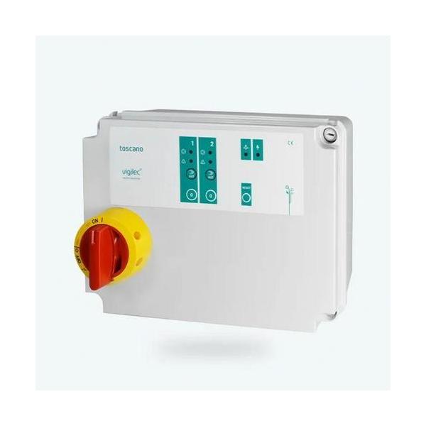 CUADRO PROT.CTROL.2 B.0-12A MONOFÁSICA/TRIFÁSICA 230/400V AC