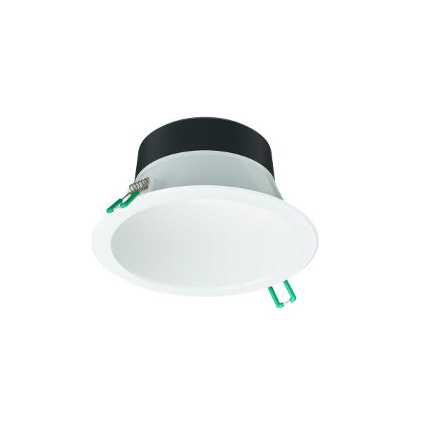 CoreLine Downlight gen5, 9.8 W, D150 mm, 1200 lm, 4000 K, Reflector blanco, IP20/54