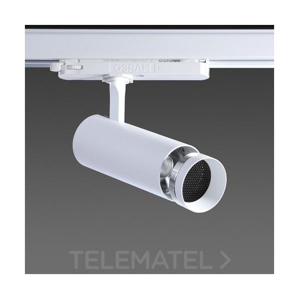 PROYECTOR CRL.PATRICIA d.55x150mm POT.STD.BL/BL 55 15W CRI >90 3000K S/REG.
