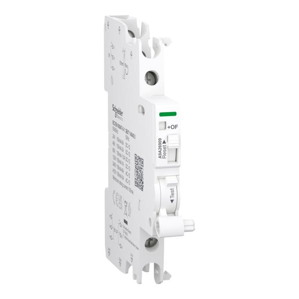 Acti9 iOF+OF/SD contacto auxiliar doble, 100mA to 6A, AC-DC