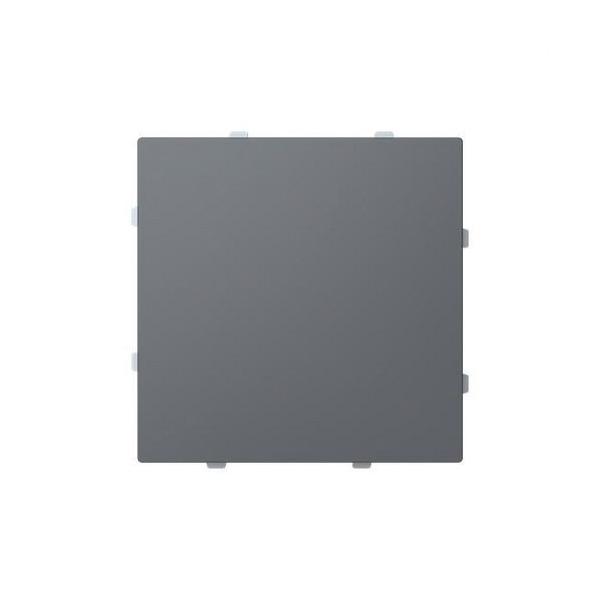 TAPA CIEGA SERIE ALBA GRIS MATE