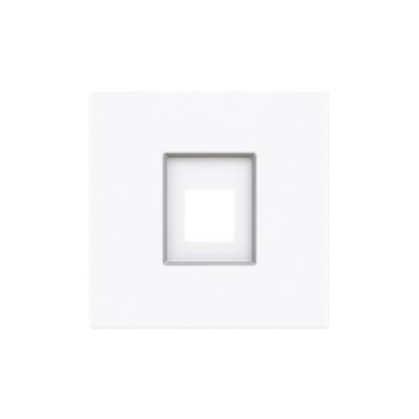 TAPA TOMA INFORMTICA / TELFONO SERIE ALBA BLANCO MATE