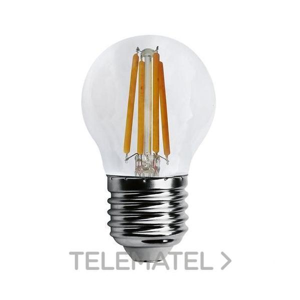 LÁMPARA ESFER.LED FIL.REGBL.INTENS.CASQ.E27 DISPONIBLE 5W POT.LUZ CLDA.3000K