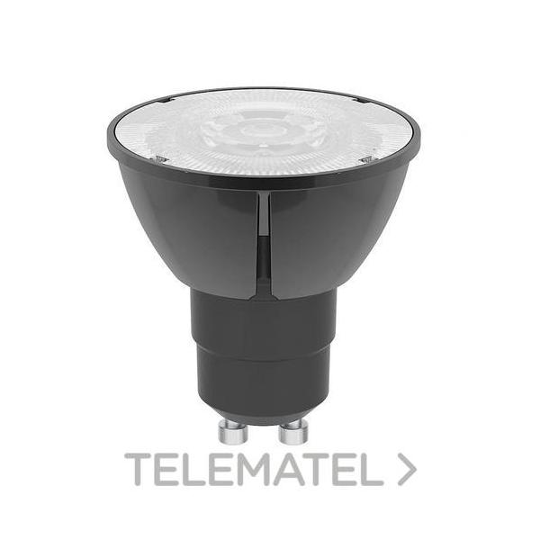 LÁMPARA LED DICR.CASQ.GU10 REGBL.INTENS.7W POT.12° APERT.LUZ CLDA.(3000K)