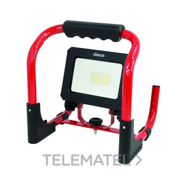 FOCO DE CONSTRUCCIÓN REGULABLE LED FLEX BATERÍA 2000 LUMEN