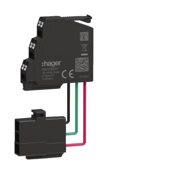 CONECTOR PARA AUXILIARES TIPO A 6/3 HWY950HSA