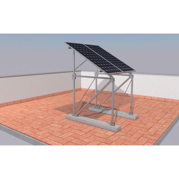 Subestructura elevada 1500mm 41V en aluminio crudo