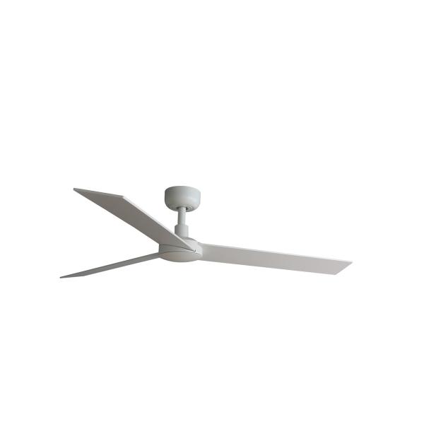 VENTILADOR DE TECHO RUDDER L DIÁMETRO 1320mm BLANCO 3 PALAS BLANCAS FRESNO